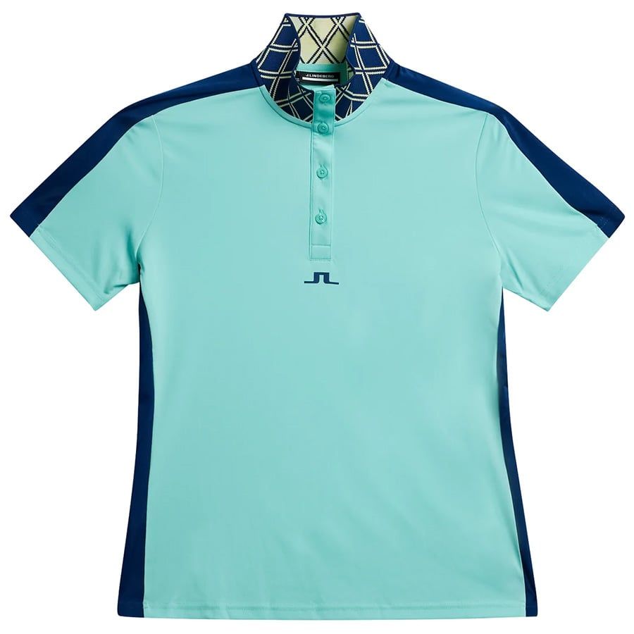 Áo golf nữ tay ngắn Pip Polo Aruba Blue GWJT09010-O492 | J.LindebergÁo golf nữ tay ngắn Pip Polo Aruba Blue GWJT09010-O492 | J.Lindeberg