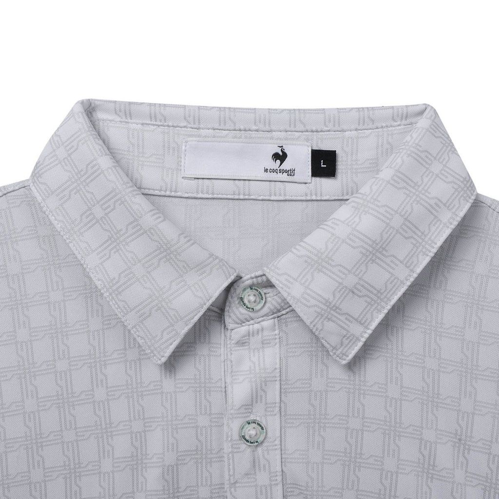 Áo golf tay ngắn nam LG5SHS14MV-WH00 | Le Coq Sportif