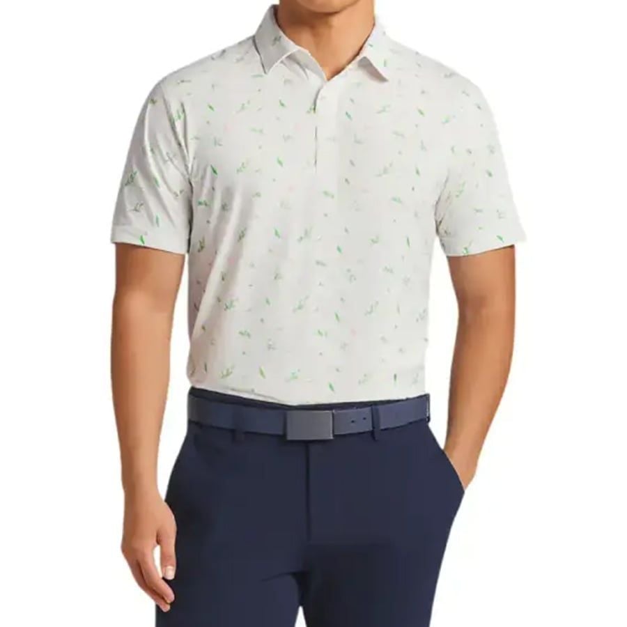 Áo Golf Nam Tay Ngắn Green Drip Wildside Polo-Ultracool WS1001011-07 |Áo Golf Nam Tay Ngắn Green Drip Wildside Polo-Ultracool WS1001011-07 | Wildside