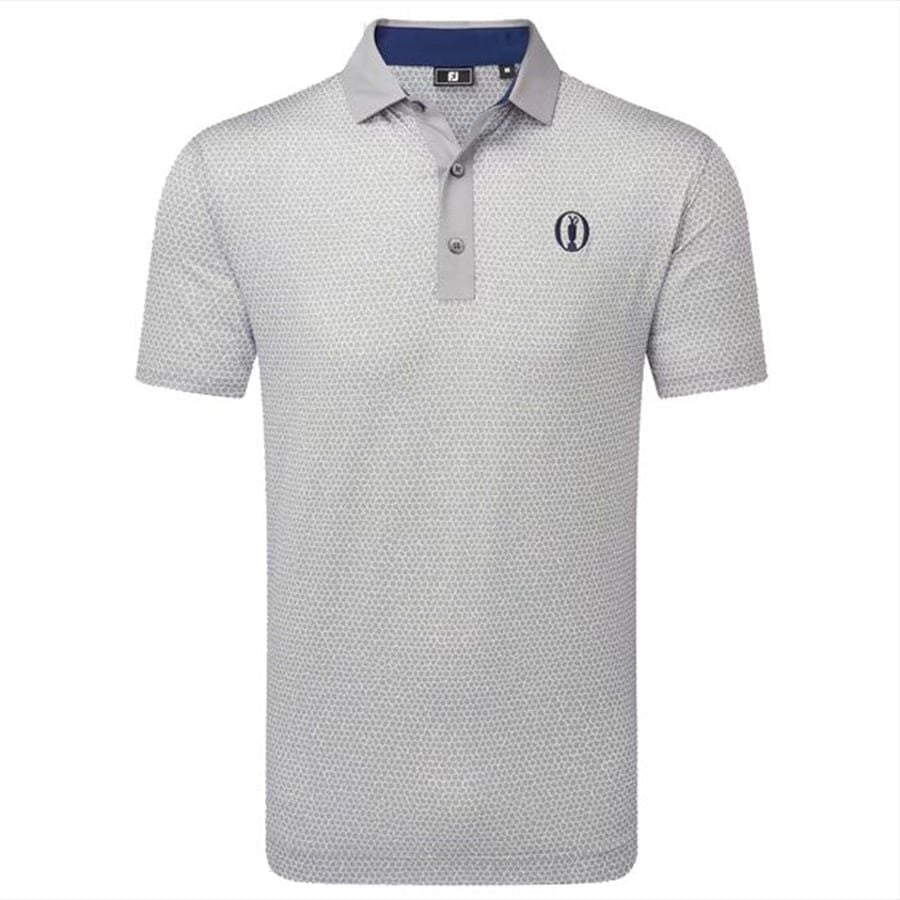 Áo Golf Tay Ngắn FootJoy Eu 25Open Rock Prt Lsl Grey 38878 | FootJoyÁo Golf Tay Ngắn FootJoy Eu 25Open Rock Prt Lsl Grey 38878 | FootJoy