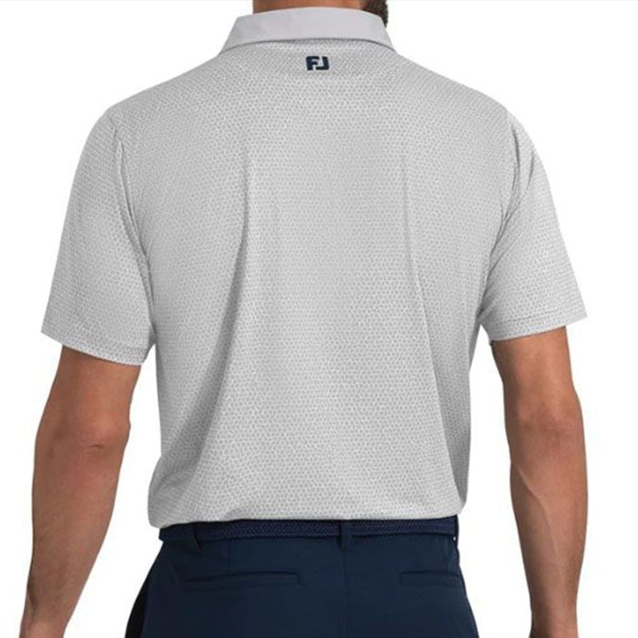 Áo Golf Tay Ngắn FootJoy Eu 25Open Rock Prt Lsl Grey 38878 | FootJoy