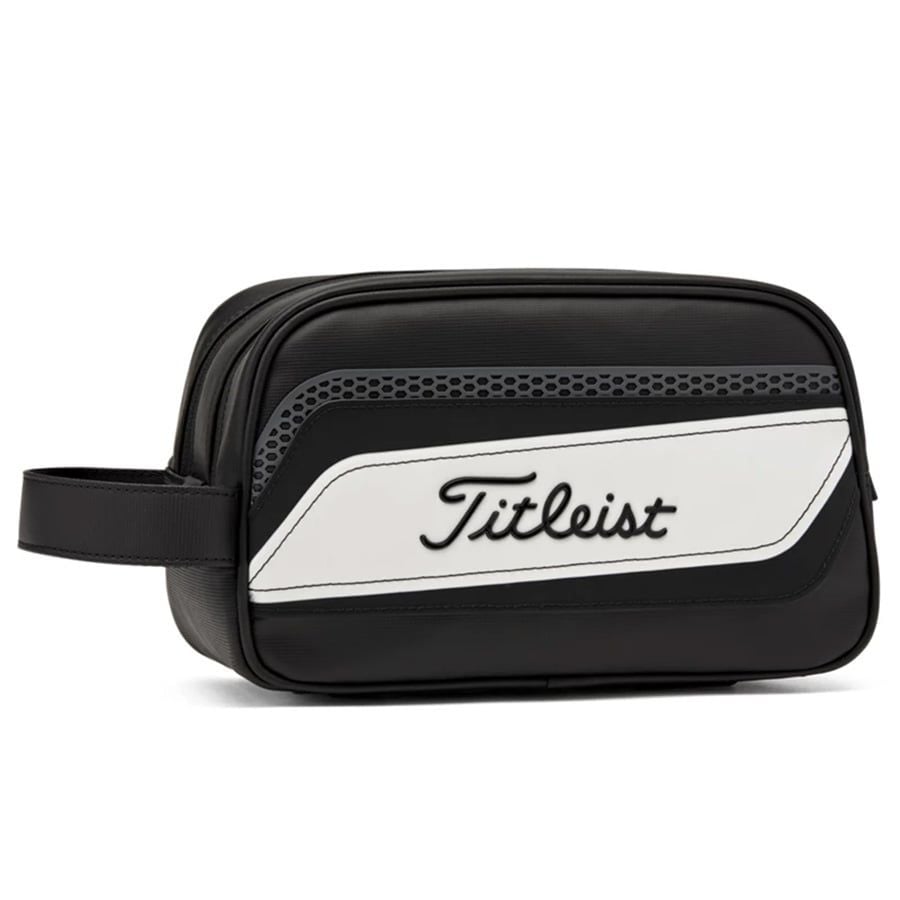 Túi golf cầm tay PERFORMANCE POUCH BLACK/WHITE TA25PFP-01 | TitleistTúi golf cầm tay PERFORMANCE POUCH BLACK/WHITE TA25PFP-01 | Titleist