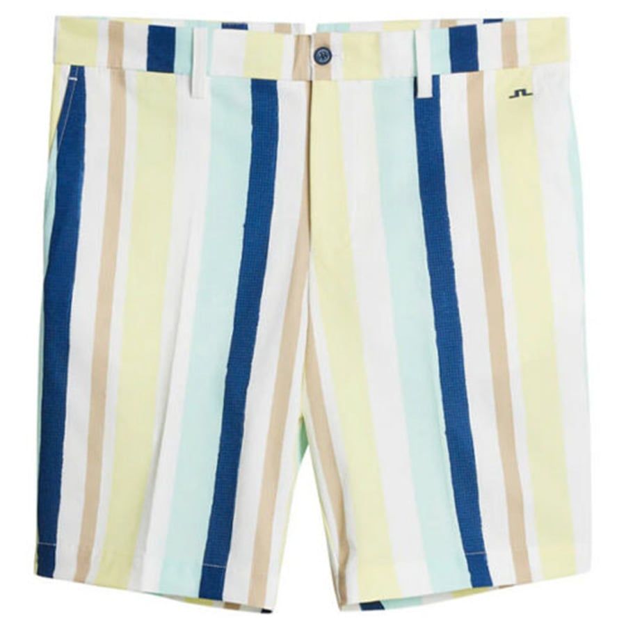 Quần shorts golf nam Tim Print Shorts Painted Stripe Wax Yellow GMPA08