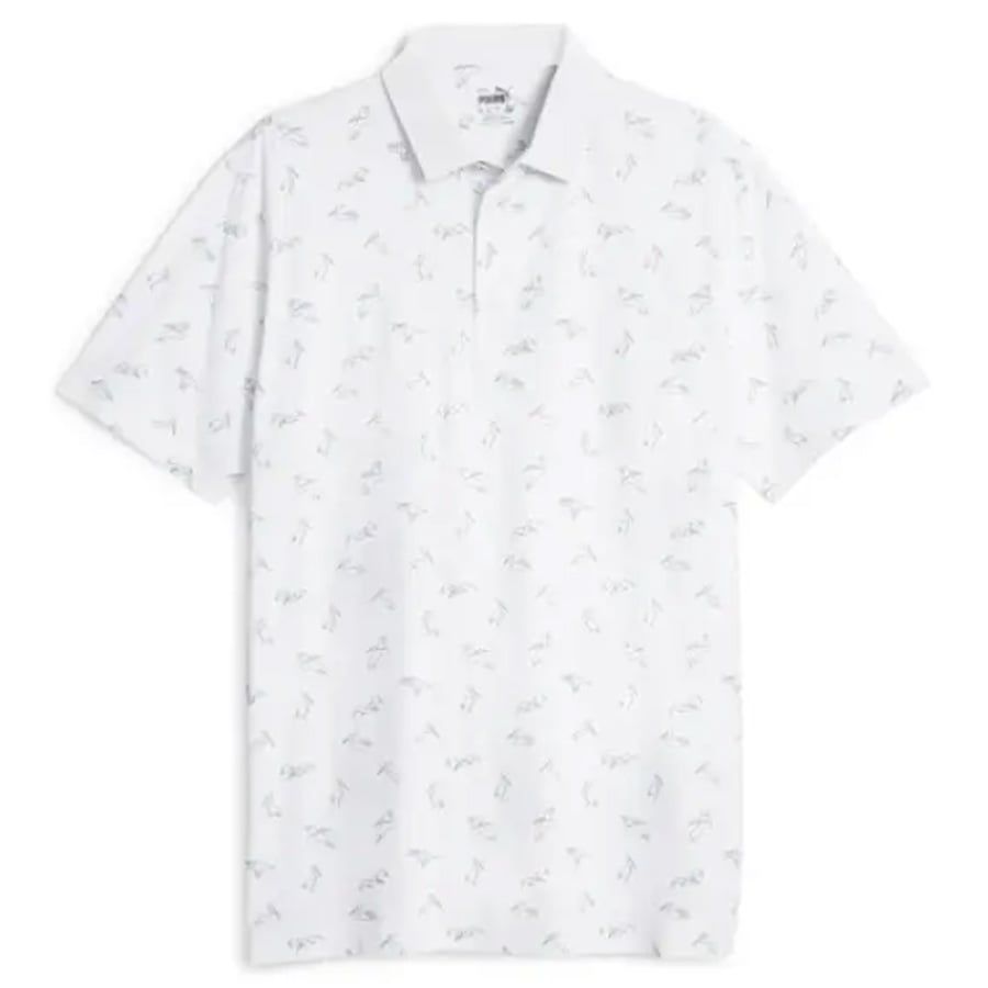 Áo golf tay ngắn nam Cloudspun Echo Polo - White Glow - Navy Blazer 62Áo golf tay ngắn nam Cloudspun Echo Polo - White Glow - Navy Blazer 62154502 | PUMA