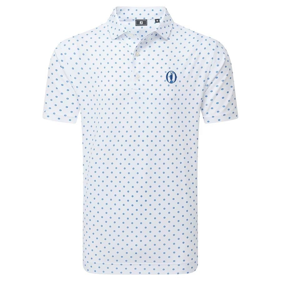 Áo Golf Nam Tay Ngắn Open Ditsy Floral Lsl 43047 White | FootJoyÁo Golf Nam Tay Ngắn Open Ditsy Floral Lsl 43047 White | FootJoy