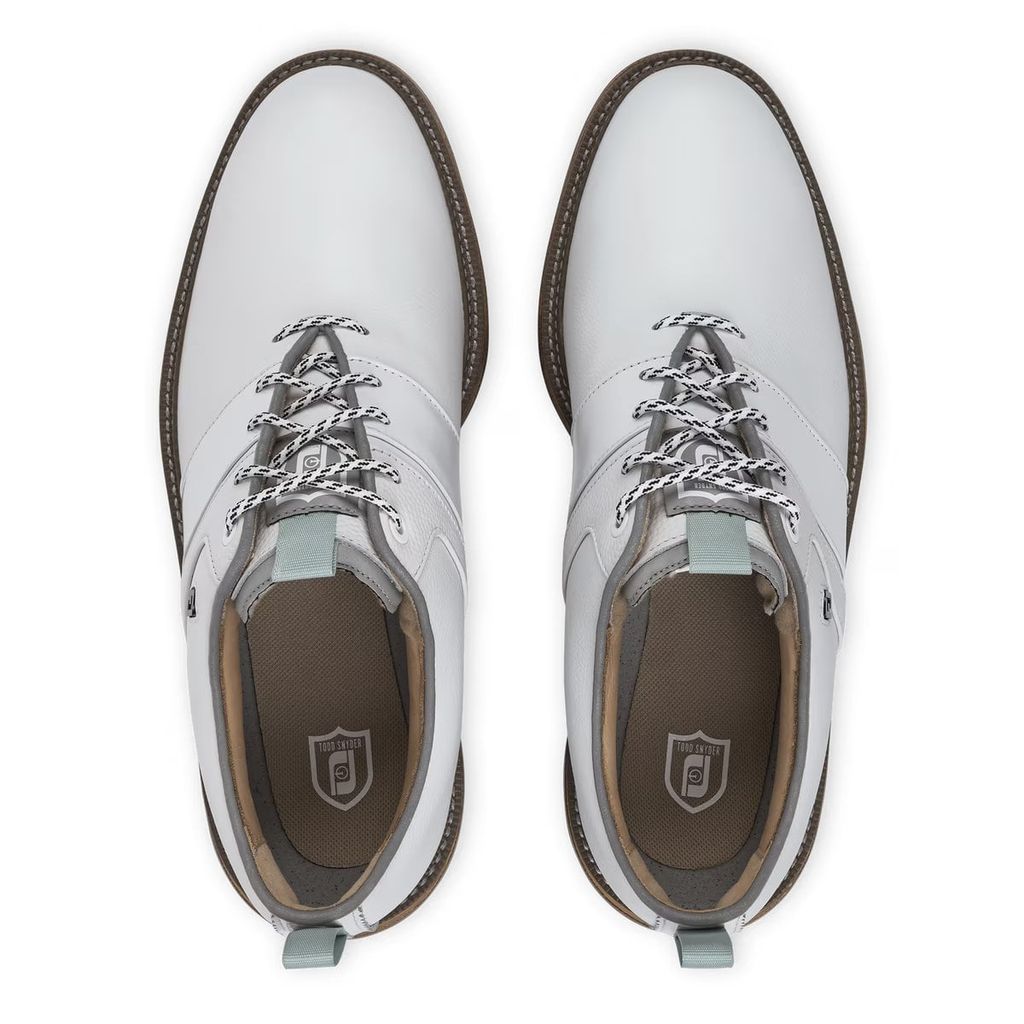 Giày Golf Nam Le26 Prem-Packard Wht/Gry/Blu 54584 | FootJoy