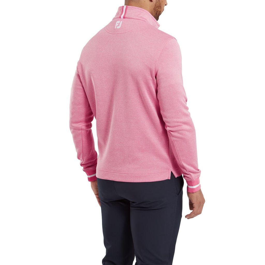 Áo Khoác Nam Ribbed Quarter Zip, Flatback Rib Pullover 82084 | FootJoy
