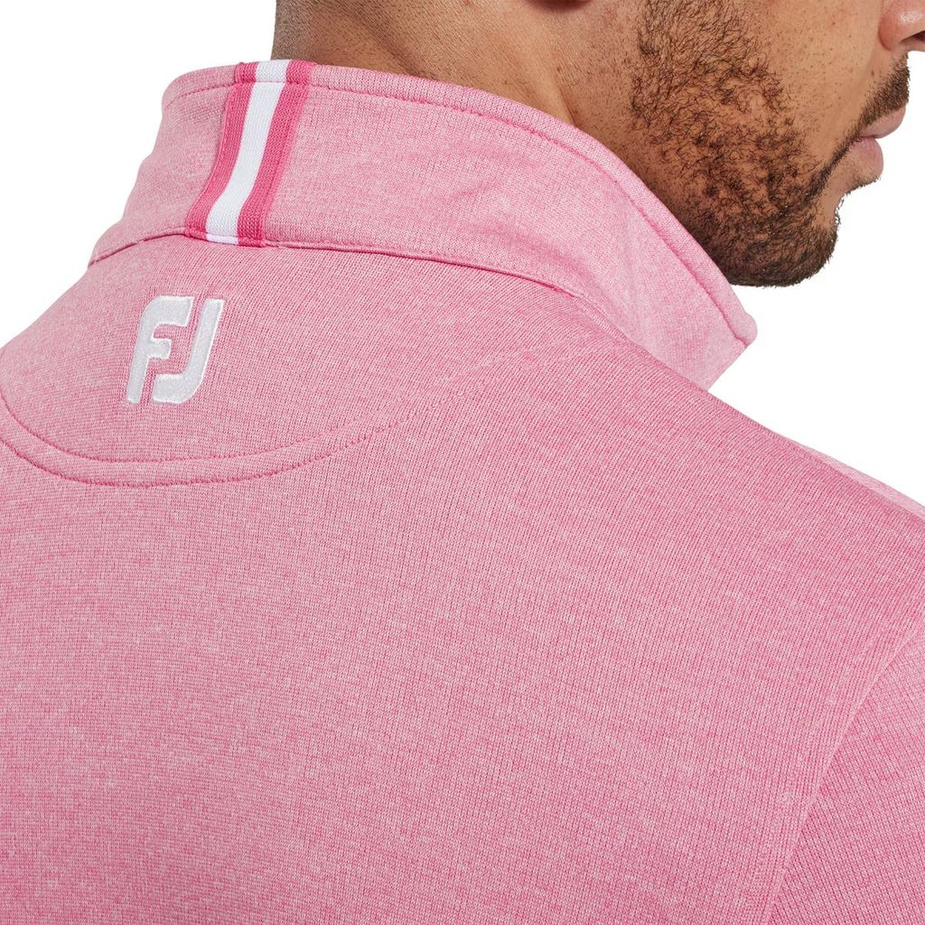 Áo Khoác Nam Ribbed Quarter Zip, Flatback Rib Pullover 82084 | FootJoy