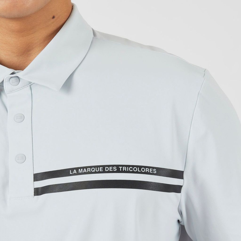 Áo golf tay ngắn nam GP121MTS33-GREY | Le Coq Sportif