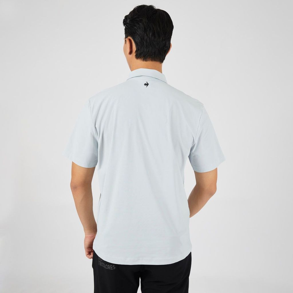 Áo golf tay ngắn nam GP121MTS33-GREY | Le Coq Sportif