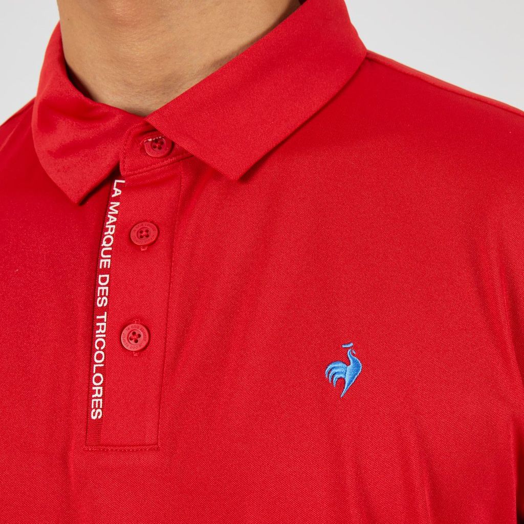 Áo golf tay ngắn nam GP121MTS35-TRED | Le Coq Sportif