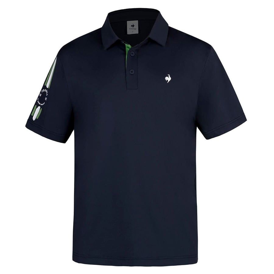 Áo golf tay ngắn nam GP221MTS53-NAVY | Le Coq SportifÁo golf tay ngắn nam GP221MTS53-NAVY | Le Coq Sportif