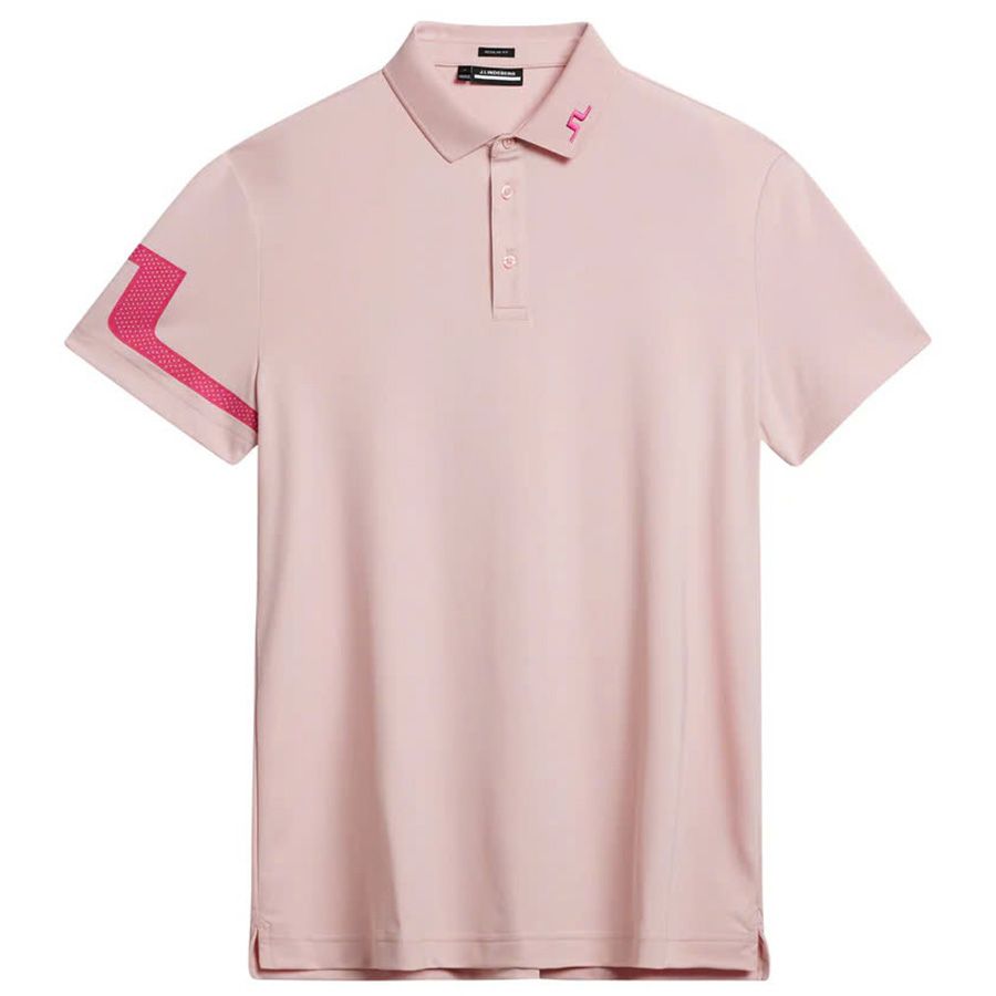 Áo golf nam tay ngắn Heath Regular Fit Polo Powder Pink GMJT09159-S022Áo golf nam tay ngắn Heath Regular Fit Polo Powder Pink GMJT09159-S022 | J.Lindeberg