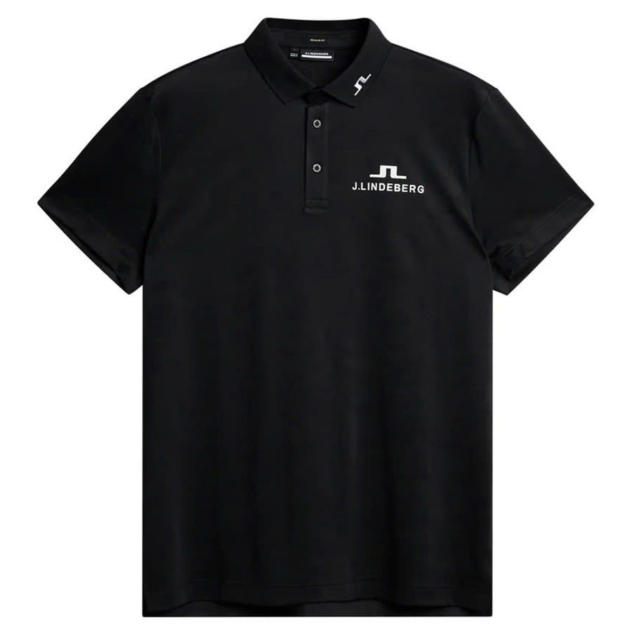 Áo golf nam tay ngắn Mat Tour Golf Polo BLACK GMJT11570-9999 | J.LindeÁo golf nam tay ngắn Mat Tour Golf Polo BLACK GMJT11570-9999 | J.Lindeberg