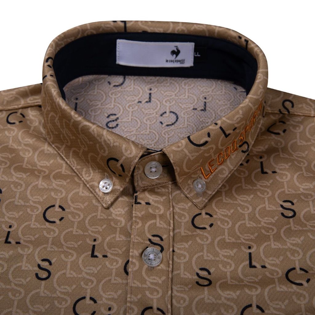 Áo golf tay ngắn nam LG4FHS01MV-BG00 | Le Coq Sportif
