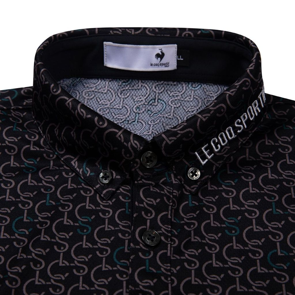 Áo golf tay ngắn nam LG4FHS01MV-BK00 | Le Coq Sportif