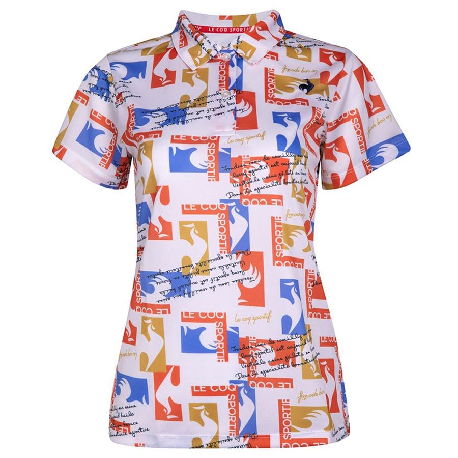 Áo golf tay ngắn nữ LG4FHS02LV-OR00 | Le Coq SportifÁo golf tay ngắn nữ LG4FHS02LV-OR00 | Le Coq Sportif