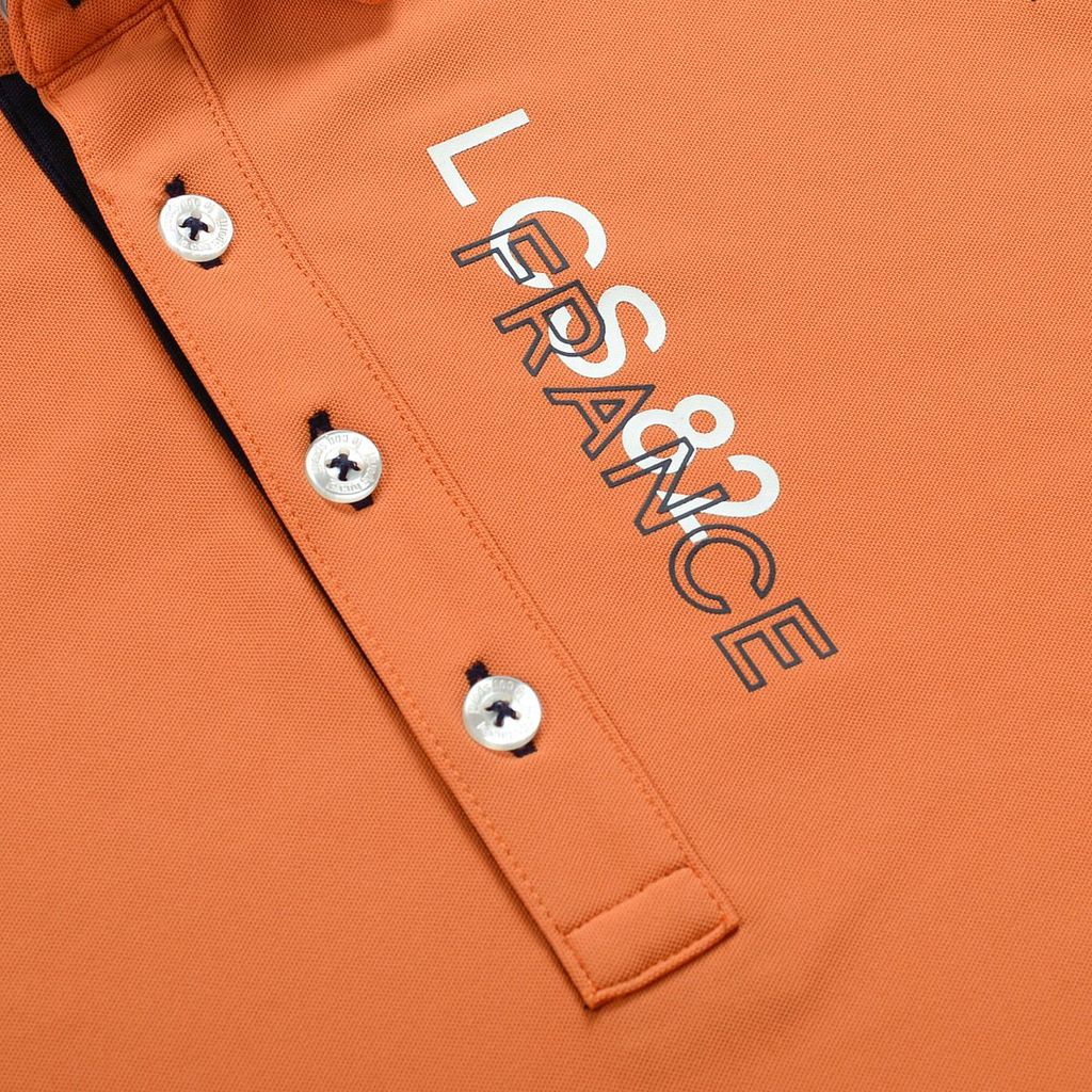 Áo golf tay ngắn nam LG4FHS07MV-OR00 | Le Coq Sportif