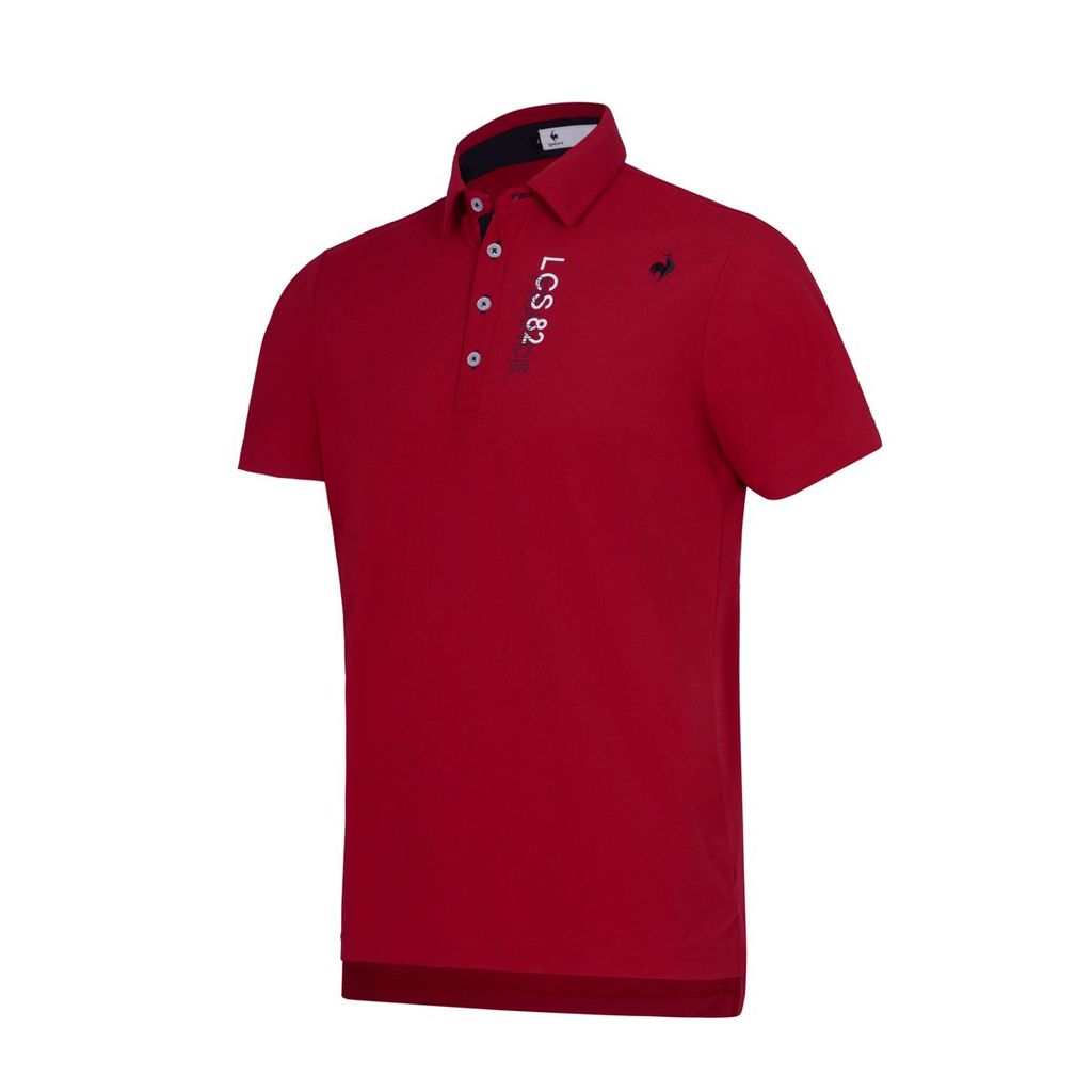 Áo golf tay ngắn nam LG4FHS07MV-RD00 | Le Coq Sportif