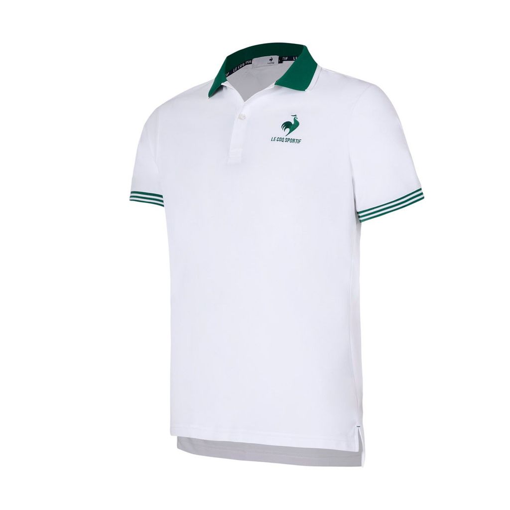 Áo golf tay ngắn nam LG4FHS10MV-WH00 | Le Coq Sportif