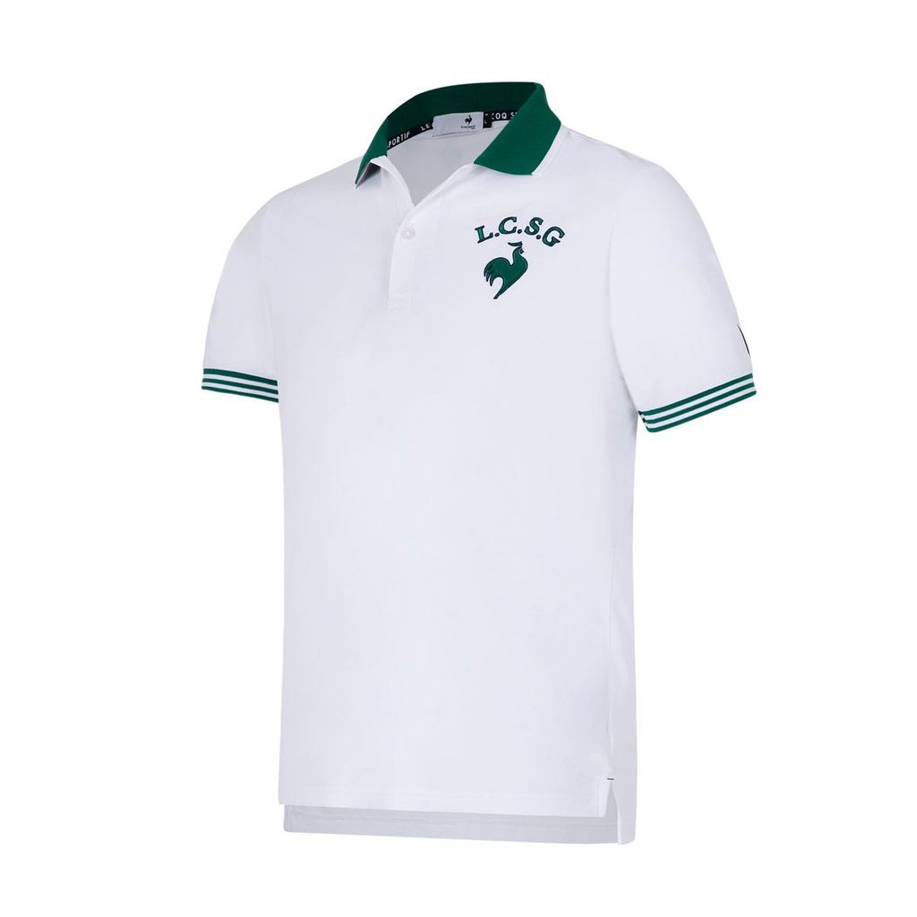 Áo golf tay ngắn nam LG4FHS08MV-WH00 | Le Coq Sportif