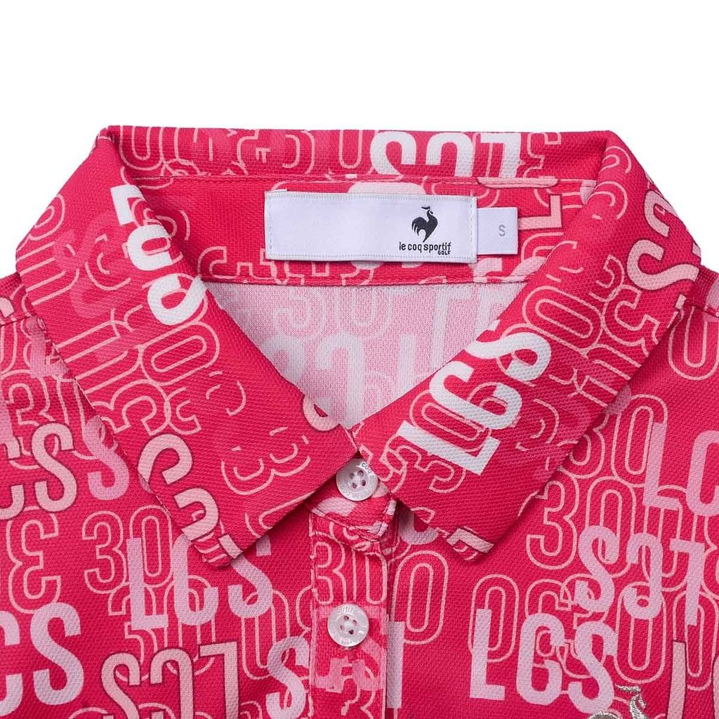 Áo golf tay ngắn nữ LG5SHS10LV-RD00 | Le Coq Sportif