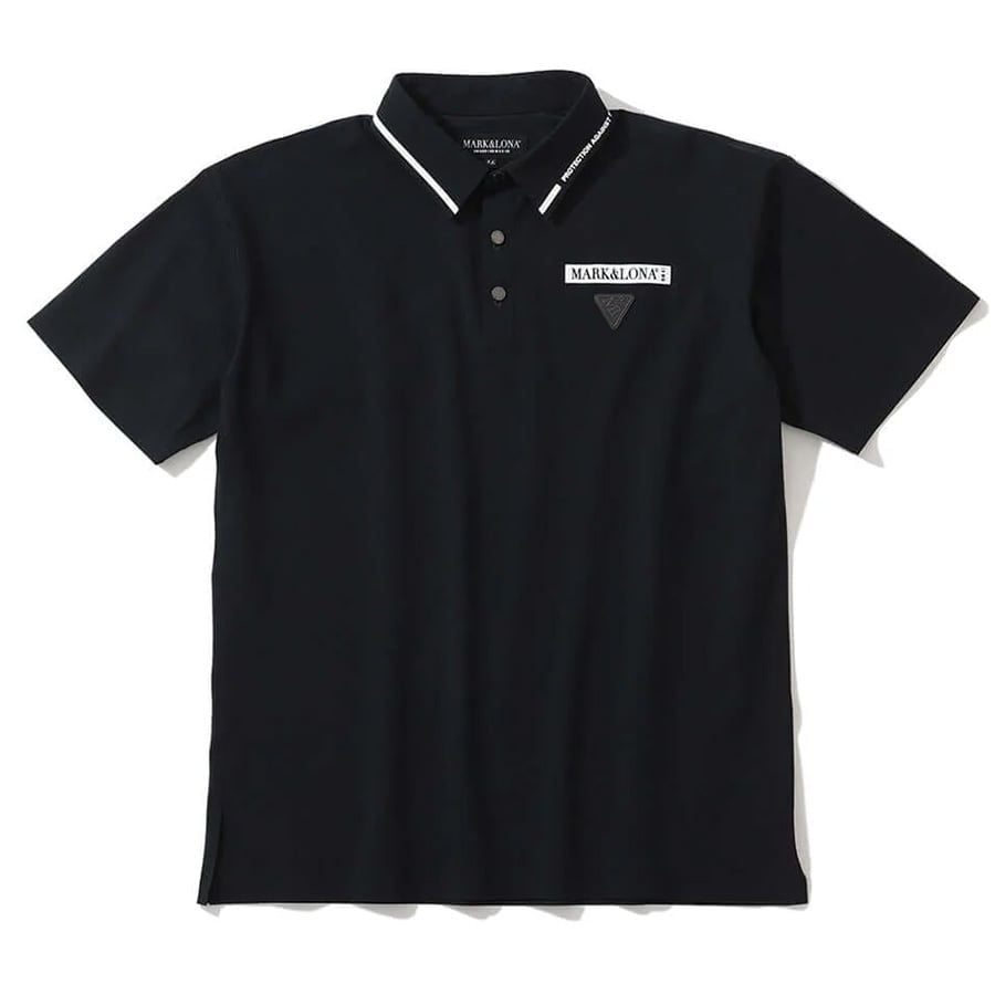 Áo golf nam tay ngắn CD10-CLPL MCM-4A-AP52 (Black) | MARK & LONAÁo golf nam tay ngắn CD10-CLPL MCM-4A-AP52 (Black) | MARK & LONA