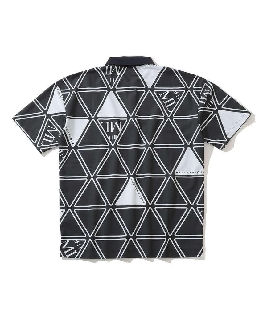 Áo golf nam tay ngắn CD10-TLPL MCM-4B-AP57 (Black) | MARK & LONA