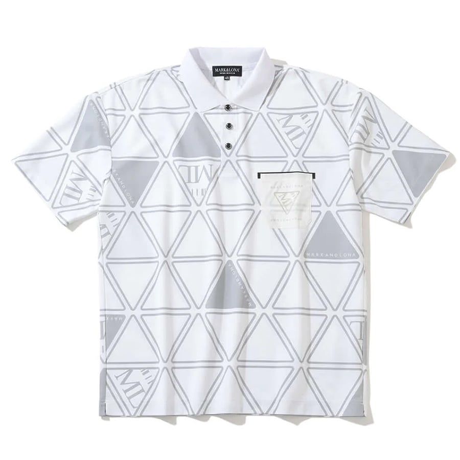 Áo golf nam tay ngắn CD10-TLPL MCM-4B-AP57 (White) | MARK & LONAÁo golf nam tay ngắn CD10-TLPL MCM-4B-AP57 (White) | MARK & LONA