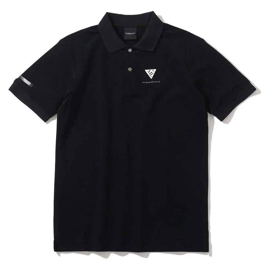 Áo golf nam tay ngắn CD12-MPPL MCM-5A-AP53 (Black) | MARK & LONAÁo golf nam tay ngắn CD12-MPPL MCM-5A-AP53 (Black) | MARK & LONA