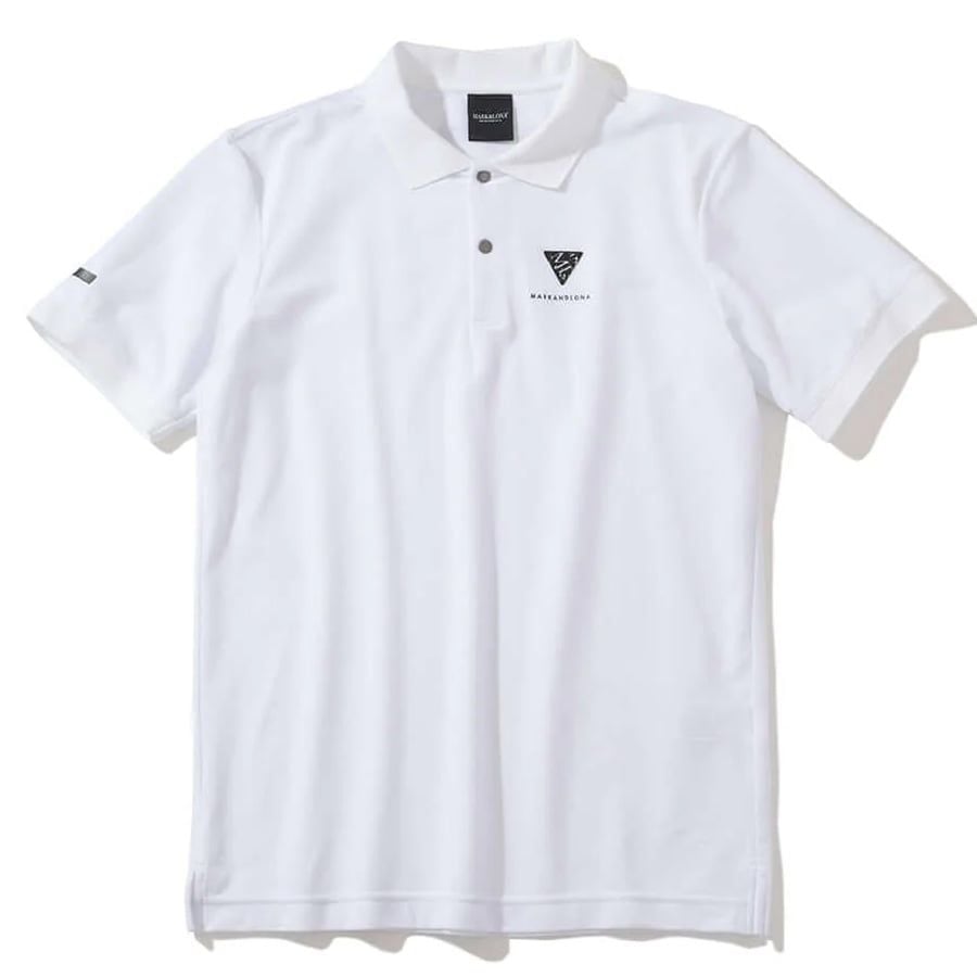 Áo golf nam tay ngắn CD12-MPPL MCM-5A-AP53 (White) | MARK & LONAÁo golf nam tay ngắn CD12-MPPL MCM-5A-AP53 (White) | MARK & LONA