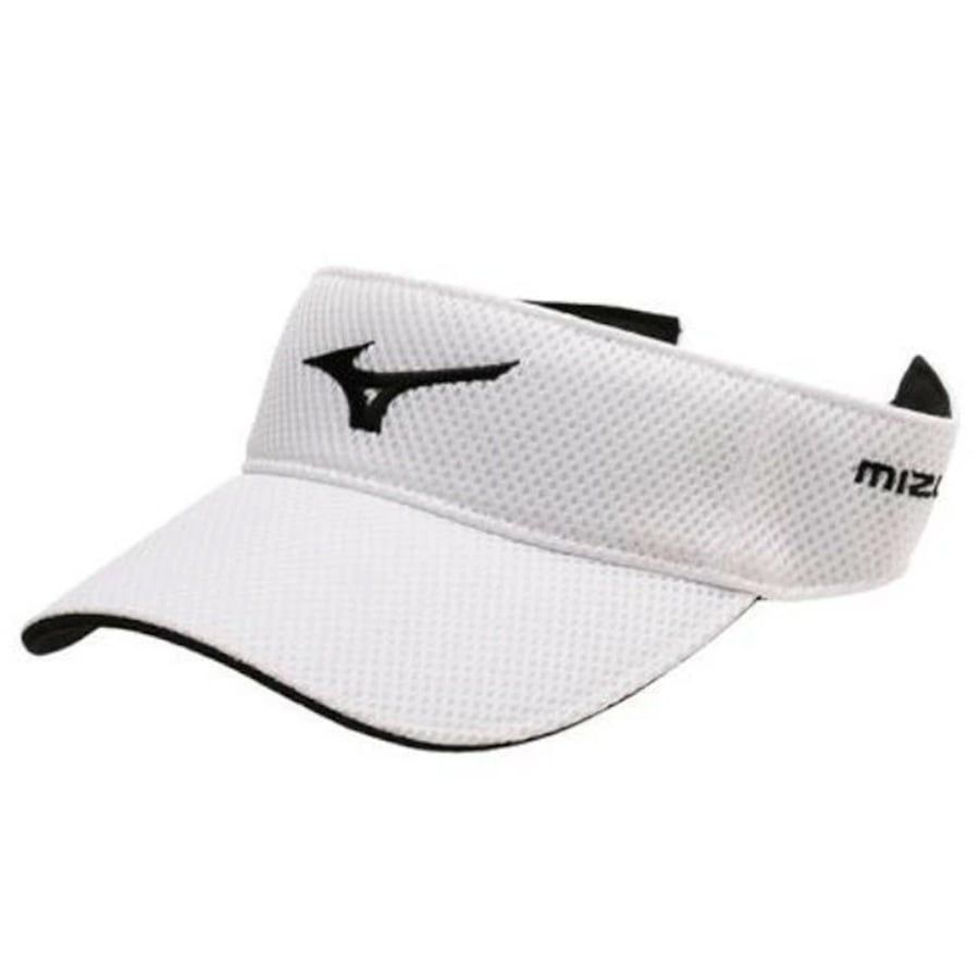 Nón nửa đầu nam DOUBLE RUSSELL MESH VISOR WHITE/BLACK E2MWA02670 | MizNón nửa đầu nam DOUBLE RUSSELL MESH VISOR WHITE/BLACK E2MWA02670 | Mizuno