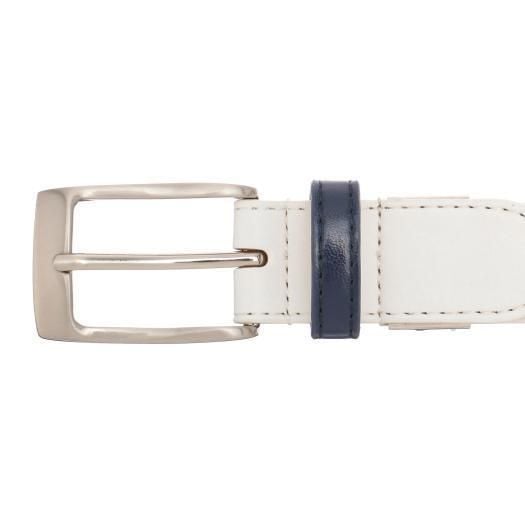 Thắt lưng nữ Synthetic Leather WHITE 52MY021101 | Mizuno