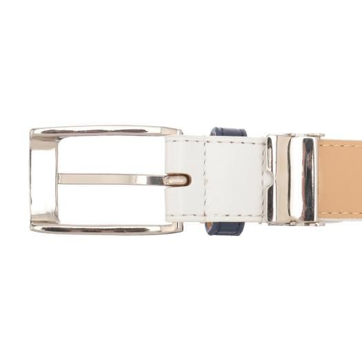 Thắt lưng nữ Synthetic Leather WHITE 52MY021101 | Mizuno