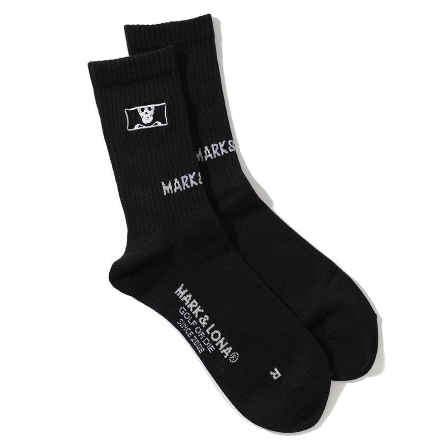 Vớ golf nam Pave Socks 25-27cm MLF-4A-FS32 (Black) | MARK & LONAVớ golf nam Pave Socks 25-27cm MLF-4A-FS32 (Black) | MARK & LONA
