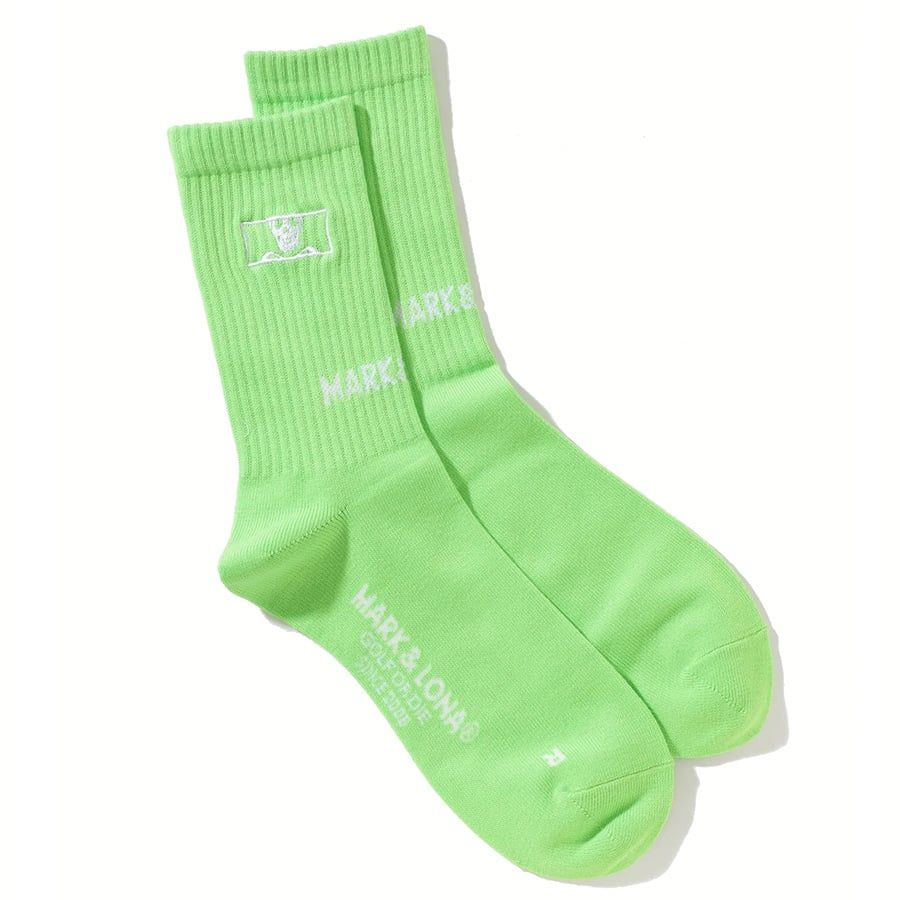 Vớ golf nam Pave Socks 25-27cm MLF-4A-FS32 (Lime) | MARK & LONAVớ golf nam Pave Socks 25-27cm MLF-4A-FS32 (Lime) | MARK & LONA