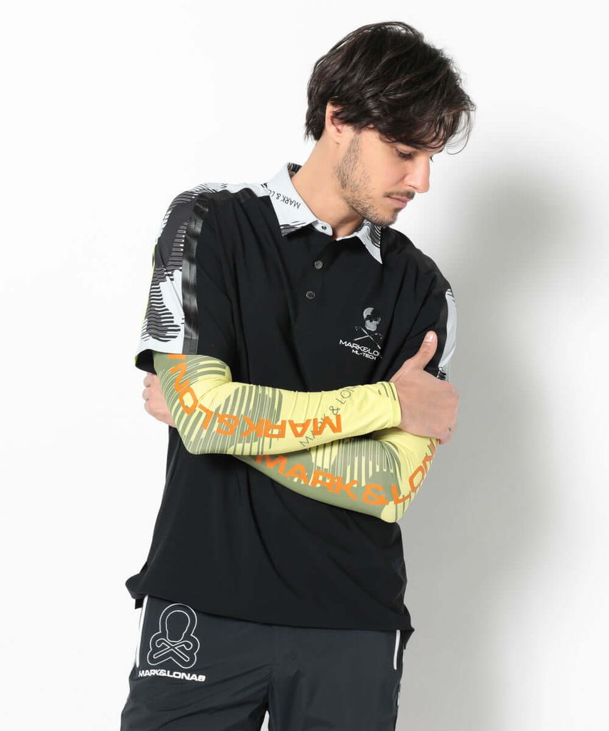 Ống tay chống nắng golf Flow Camo Arm Cover MLF-5A-FO12 (Yellow) | MAR