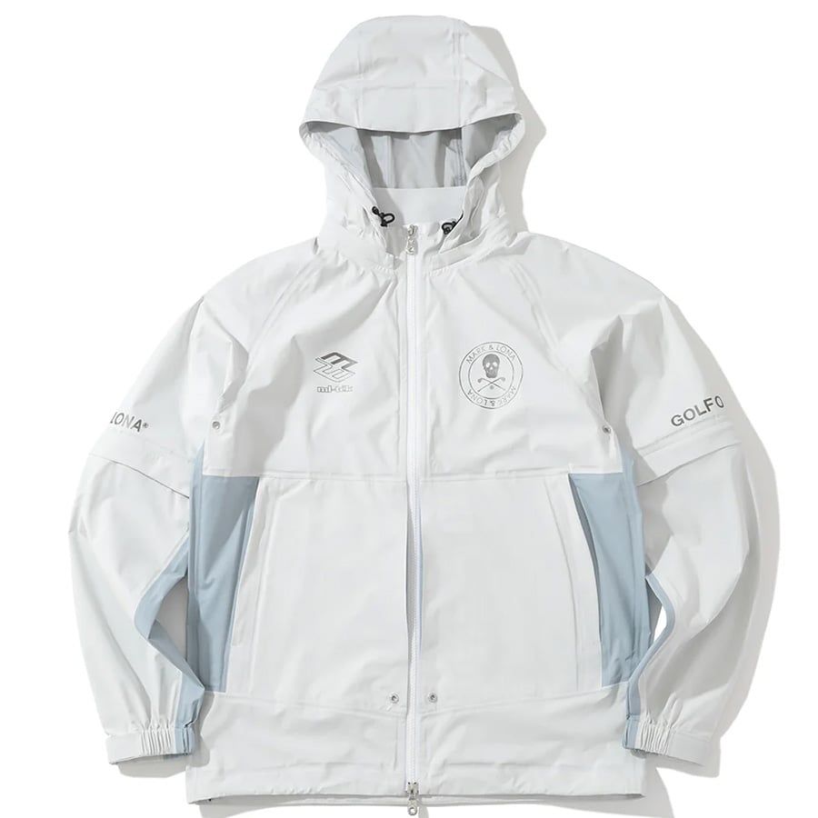 Áo khoác nam MLPro 2-Way Weather Jacket MLM-5A-AL01 (White) | MARK & Áo khoác nam MLPro 2-Way Weather Jacket MLM-5A-AL01 (White) | MARK & LONA