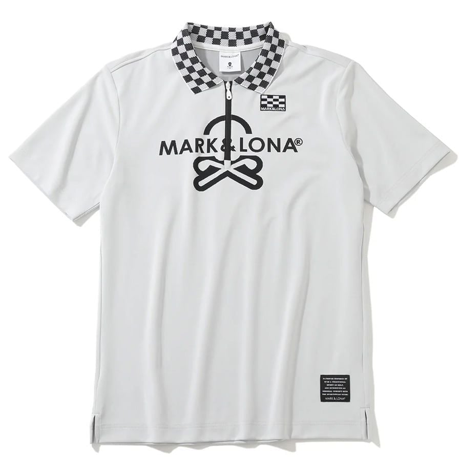 Áo golf nam tay ngắn Ever Precision Flag Polo MLM-5A-AP05 (White) | MAÁo golf nam tay ngắn Ever Precision Flag Polo MLM-5A-AP05 (White) | MARK & LONA
