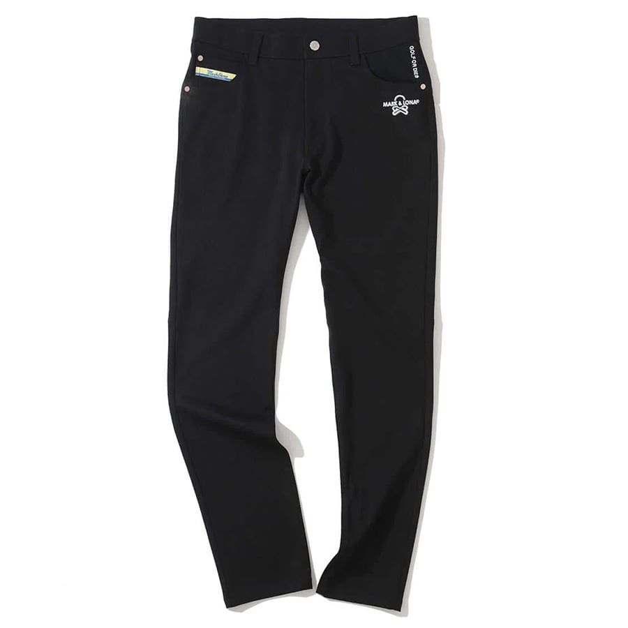 Quần dài golf nam Option Flex Stretch Slim Pants MLM-5A-AT01 (Black) |Quần dài golf nam Option Flex Stretch Slim Pants MLM-5A-AT01 (Black) | MARK & LONA