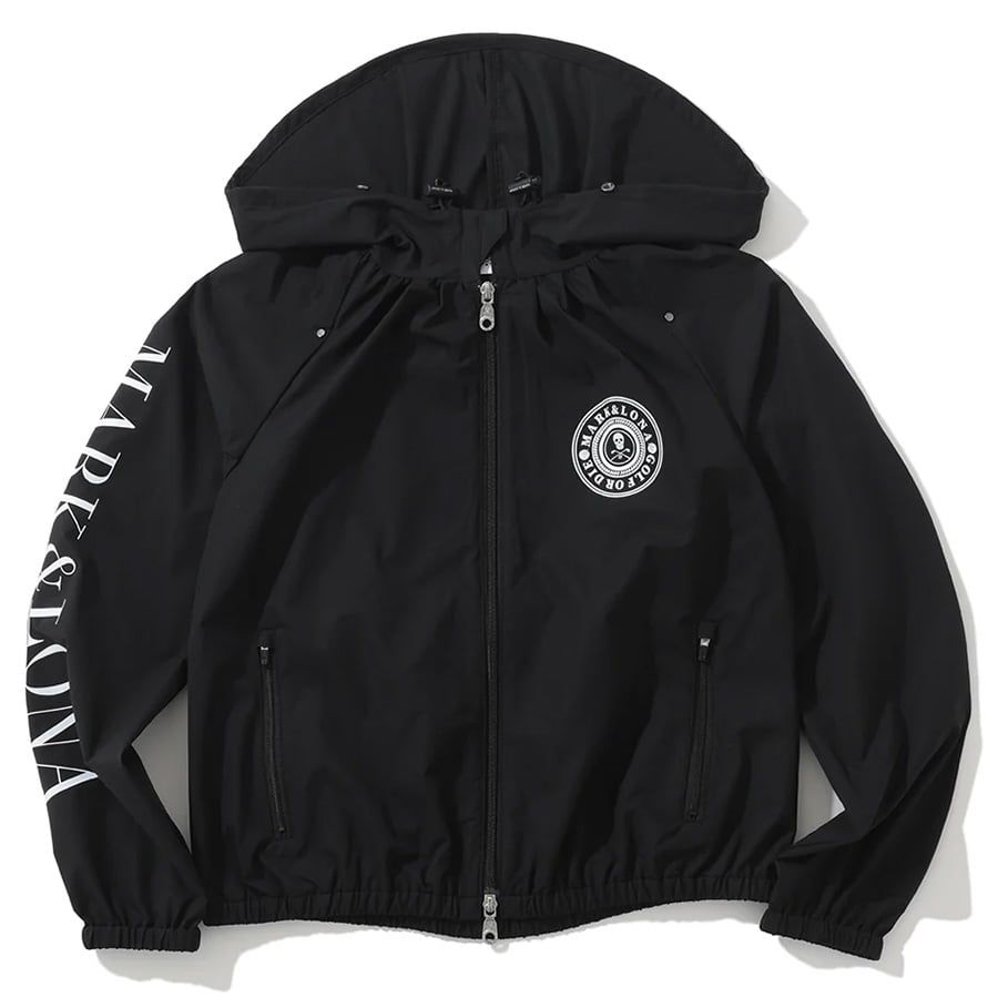 Áo khoác nữ Pulse Gathered Hood Jacket MLW-5A-AD03 (Black) | MARK & LOÁo khoác nữ Pulse Gathered Hood Jacket MLW-5A-AD03 (Black) | MARK & LONA