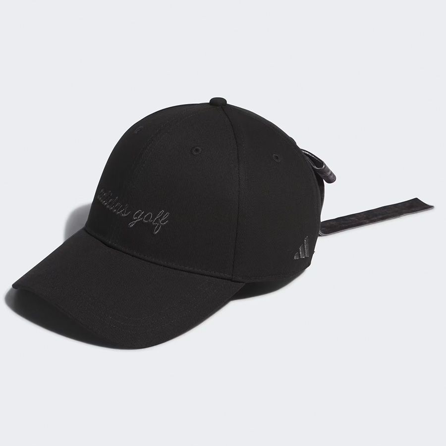Nón kết golf nữ Ribbon Cap Black JX7034 | AdidasNón kết golf nữ Ribbon Cap Black JX7034 | Adidas