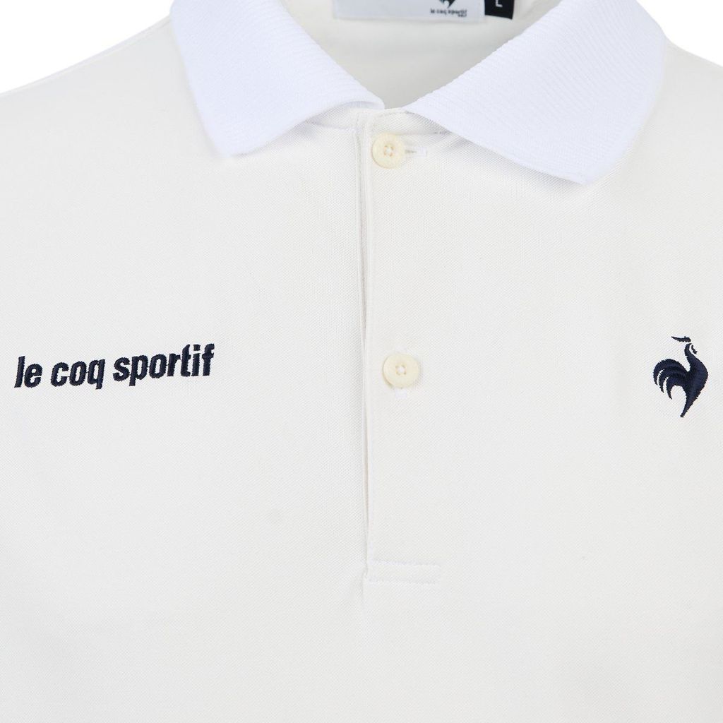 Áo golf tay ngắn nam LG5SHS16MV-WH00 | Le Coq Sportif