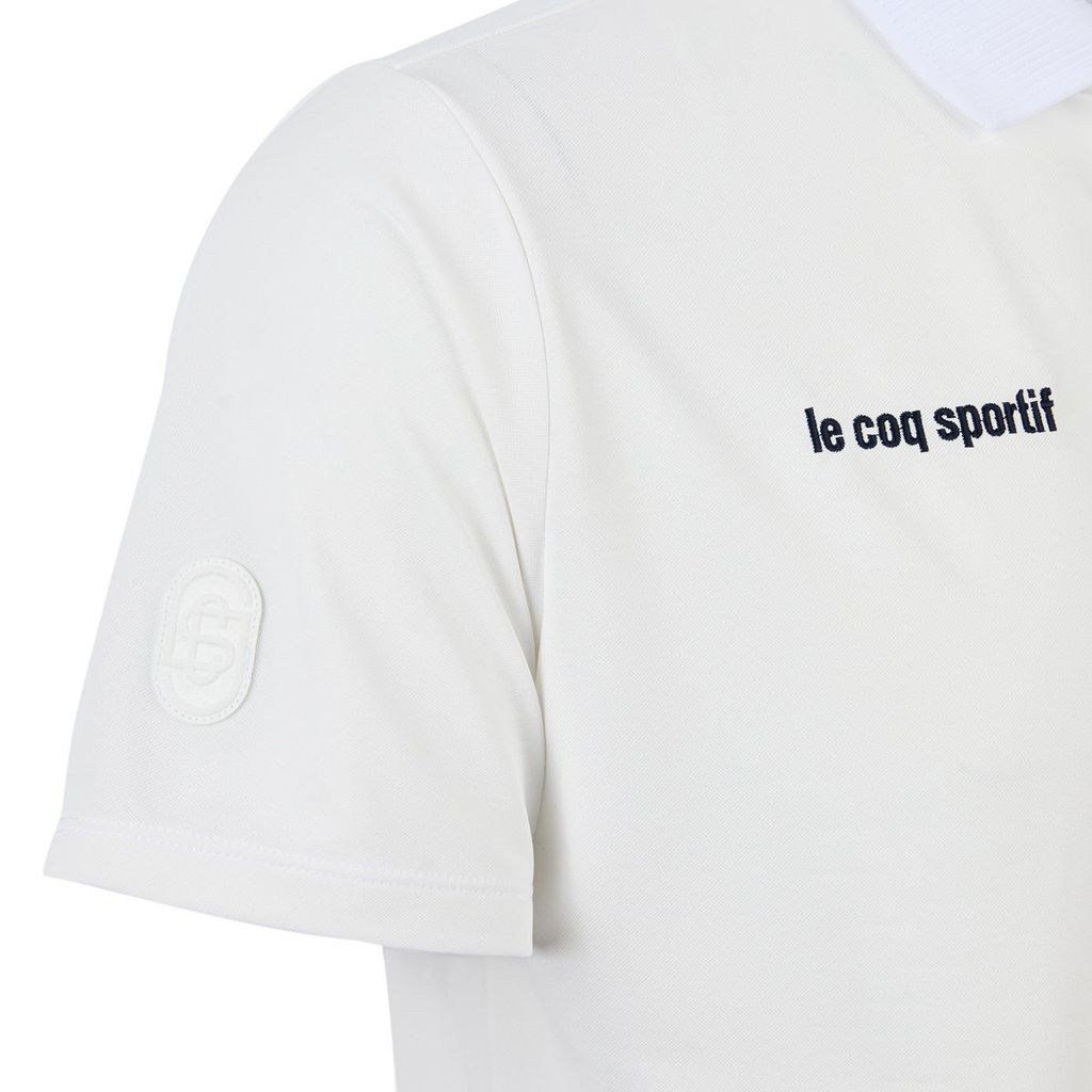 Áo golf tay ngắn nam LG5SHS16MV-WH00 | Le Coq Sportif