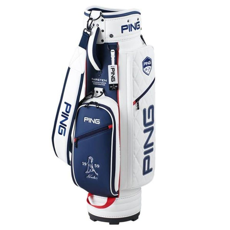 Túi gậy golf Cb-F2401 Pu Classic WHITE NAVY BAG37514-01 | PINGTúi gậy golf Cb-F2401 Pu Classic WHITE NAVY BAG37514-01 | PING