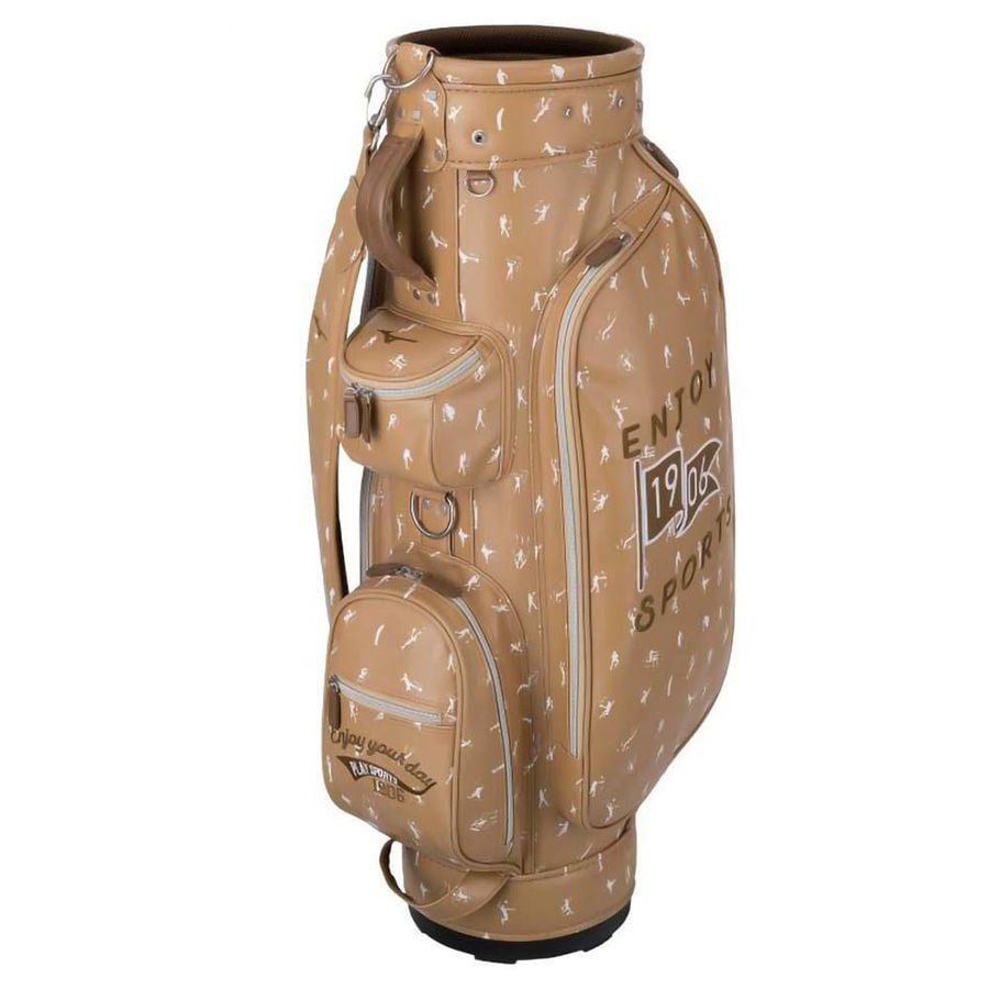 Túi gậy golf ENJOY SPORTS CADDY BAG Brown 5LJC223455 | MizunoTúi gậy golf ENJOY SPORTS CADDY BAG Brown 5LJC223455 | Mizuno