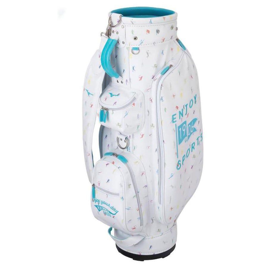 Túi gậy golf ENJOY SPORTS CADDY BAG White 5LJC223401 | MizunoTúi gậy golf ENJOY SPORTS CADDY BAG White 5LJC223401 | Mizuno