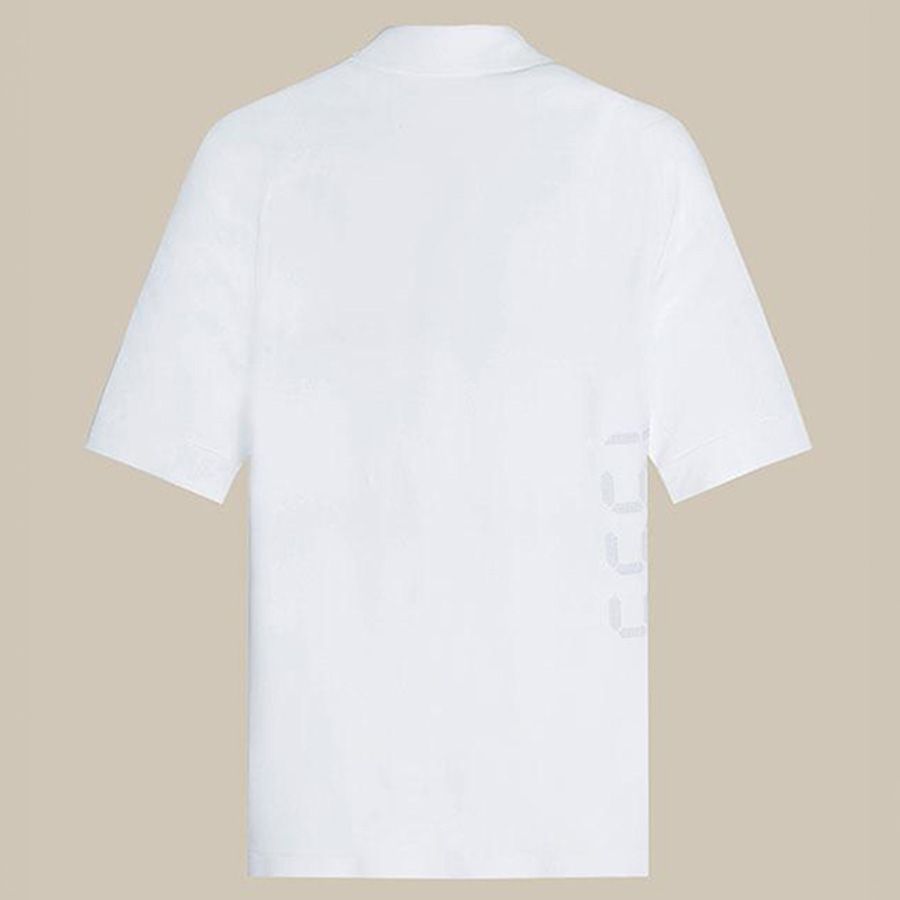 Áo golf nam tay ngắn BRIGHT WHITE HMLC707T224 | HONMA