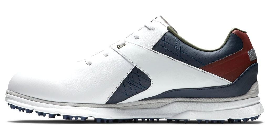 Giày Golf Nam PRO SL 53848S Extra Wide | FootJoyGiày golf nam BS M PRO SL SPKL WHT/RED/NVY 53848 | FootJoy