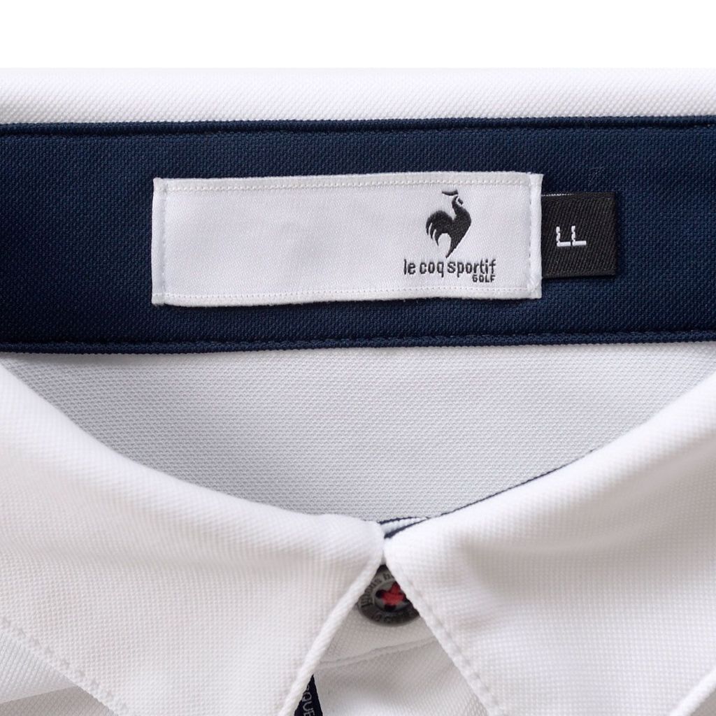 Áo golf tay ngắn nam QGMXJA02V-WH00 | Le Coq Sportif